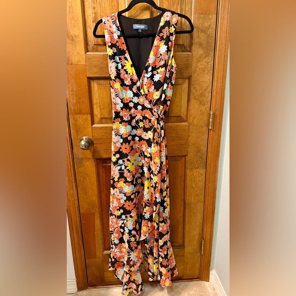 Floral Wrap dress